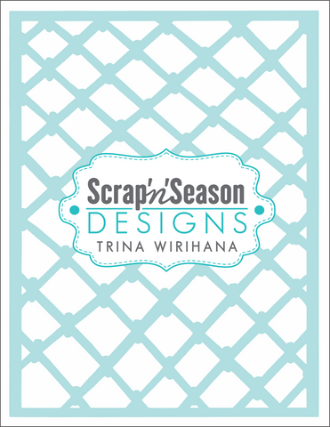 Digital Download - Stencil - Fish Net