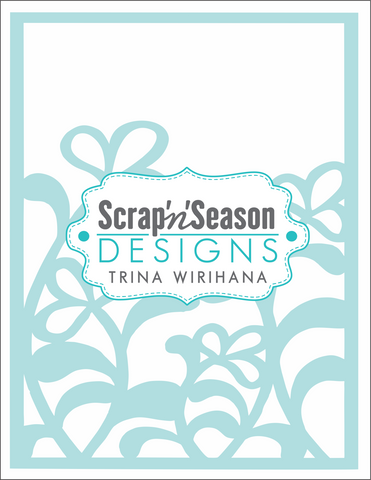 Digital Download - Stencil - Floral 1