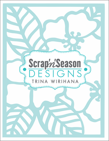 Digital Download - Stencil - Floral 2