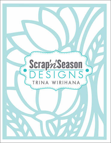 Digital Download - Stencil - Floral 4