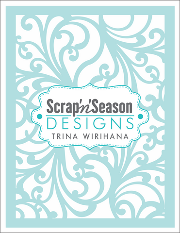 Digital Download - Stencil - Flourish 1