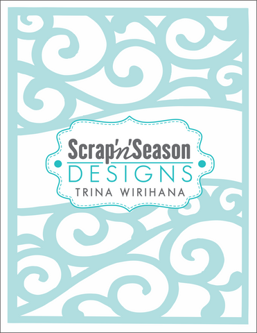 Digital Download - Stencil - Flourish Banner