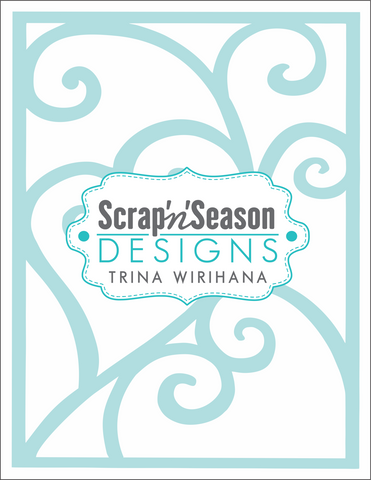 Digital Download - Stencil - Flourish Frame