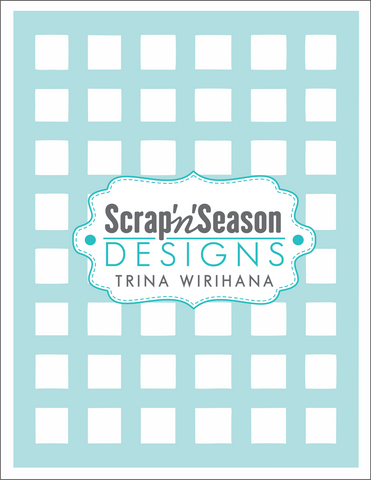 Digital Download - Stencil - Grid