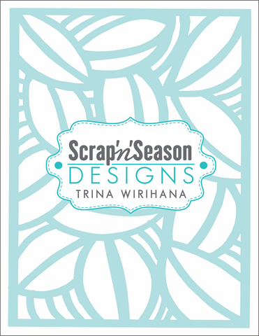 Digital Download - Stencil - Leaves 2