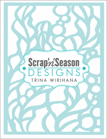 Digital Download - Stencil - Seaweed