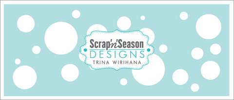 Digital Download - Stencil Slimline - Bubbles