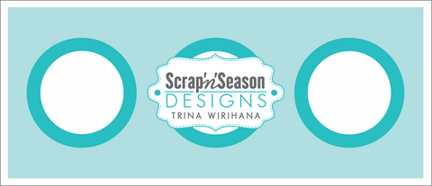 Digital Download - Stencil Slimline - Framed Windows E