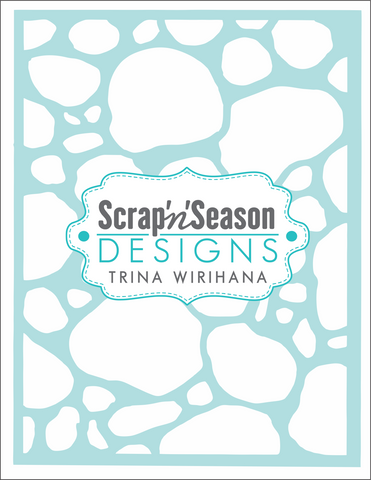 Digital Download - Stencil - Stones