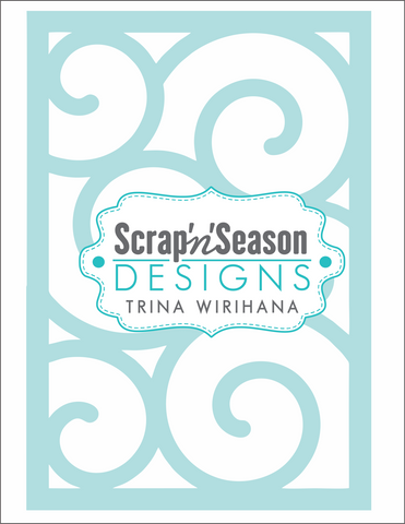 Digital Download - Stencil - Swirls 2