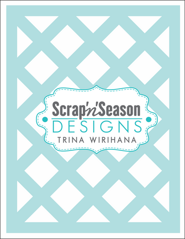 Digital Download - Stencil - Trellis 5