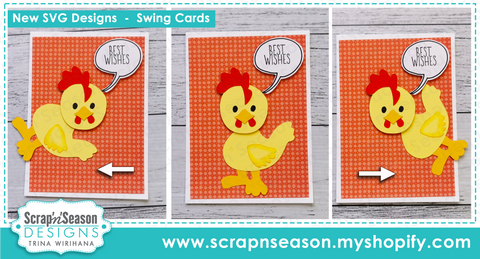 DL - 089. Swing Card - Chicken