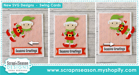 DL - 092. Swing Card - Elf
