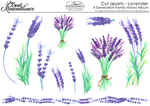 Cut-Apart Sheet - Lavender