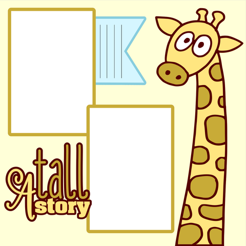 Digital Download - SVG - Tall Story