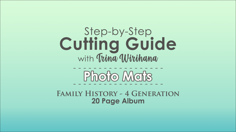 Part 3 - Cutting Guide - Photo Mats