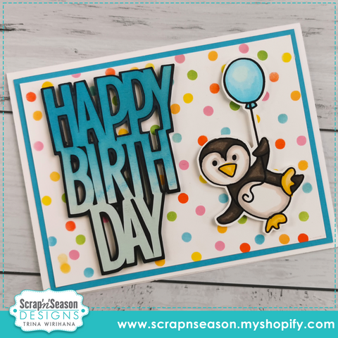 Digital Download - SVG - Layered Greetings A