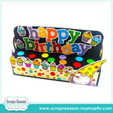 Fancy Fold 110 - Slimline Popup Stage Card A - Instructions